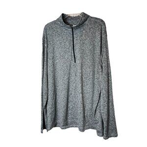 Zeroxposur Gray Mock Turtleneck 3/4 Zip Men’s Size‎ XXL